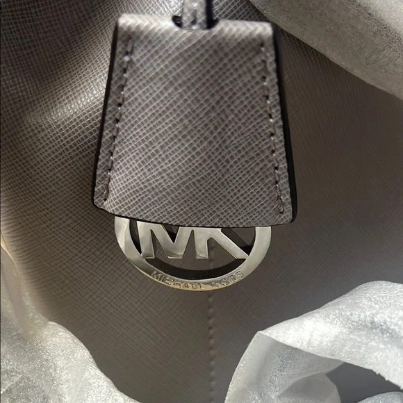 Michael Kors Gray Bucket Bag
